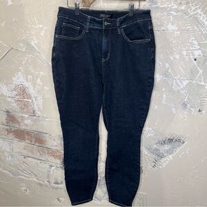 Judy Blue 14W skinny jeans casual dark blue denim stretch
